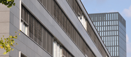 Frontansicht Gebäude Andreasstrasse